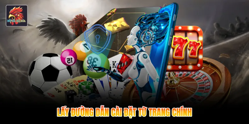 Lấy đường dẫn cài đặt từ trang chính