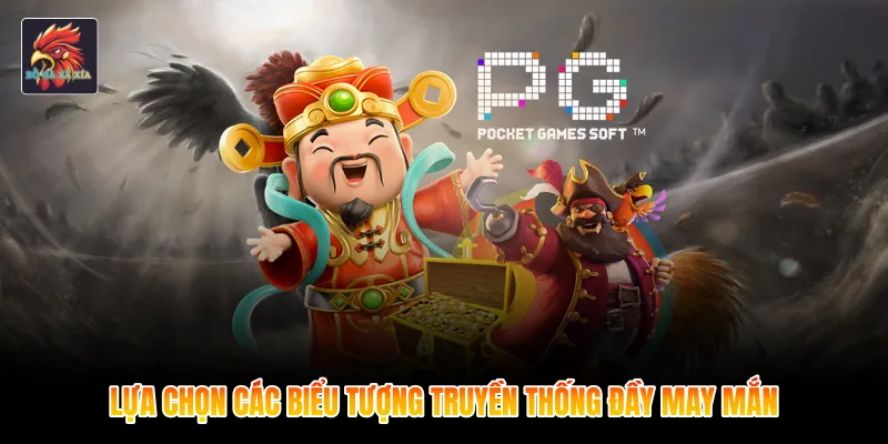 Lựa chọn các biểu tượng truyền thống đầy may mắn