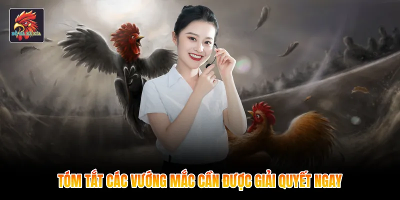 Tóm tắt các vướng mắc cần được giải quyết ngay